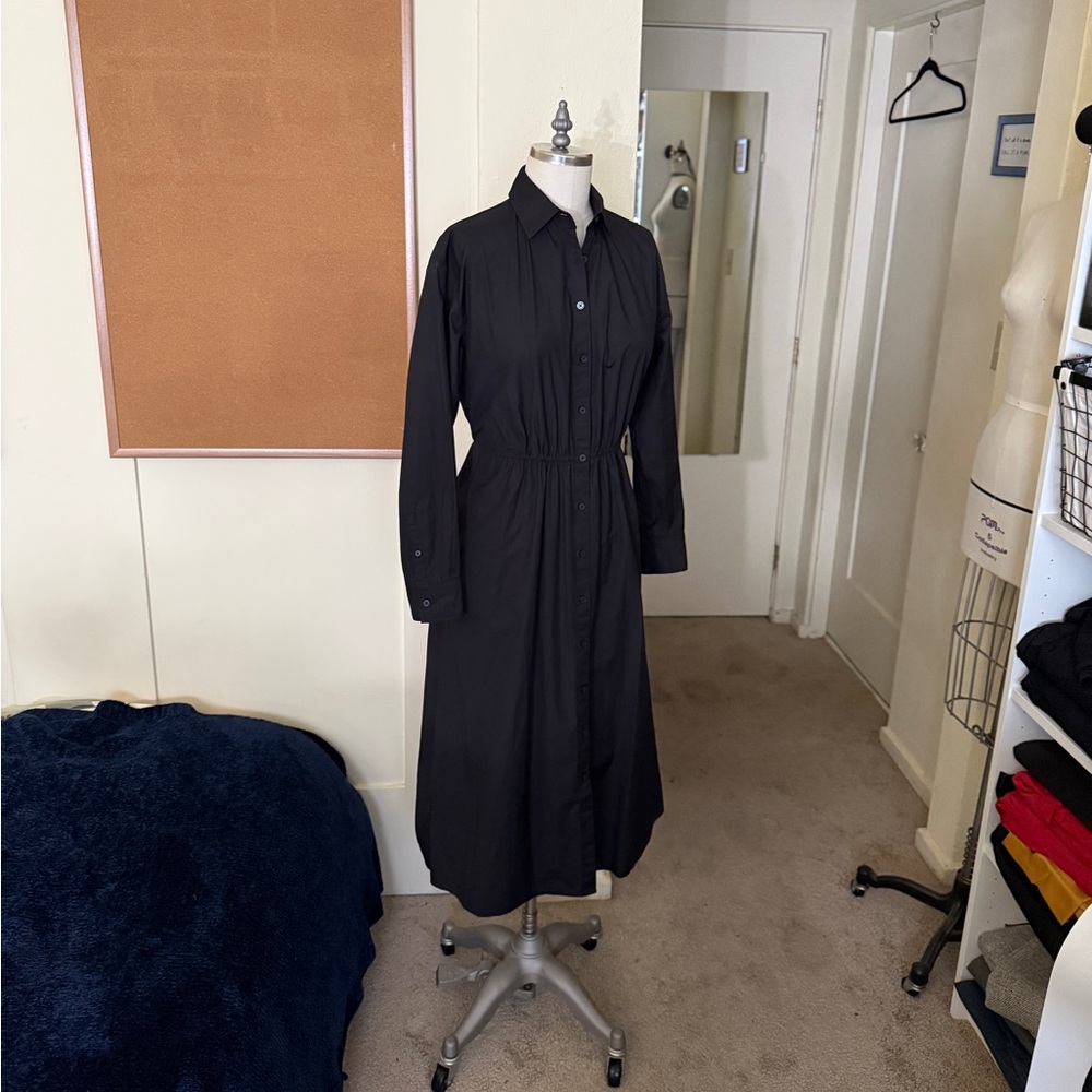 100% cotton shirt dress from Everlane size S